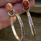 Boho-Vintage-Onyx-Ohrringe
