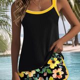 Leontien - Eleganter zweiteiliger Tankini