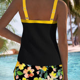 Leontien - Eleganter zweiteiliger Tankini