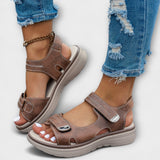 Luftikus - Atmungsaktive Klett-Sandalen