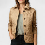 Suzu - Schwarze Damen-Steppjacke