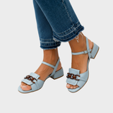 Silvia – Elegante Sandaletten mit Blockabsatz