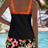 Leontien - Eleganter zweiteiliger Tankini