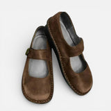 Laura - Orthopädische Ballerina-Schuhe mit Riemen